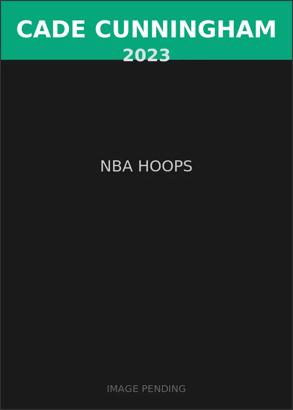 Cade Cunningham 2023 NBA Hoops Card