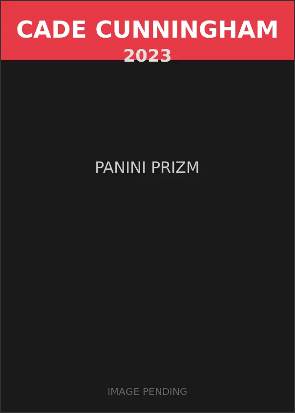 Cade Cunningham 2023 Panini Prizm Card