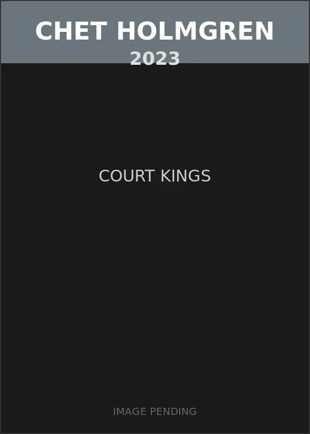 Chet Holmgren 2023 Court Kings Card