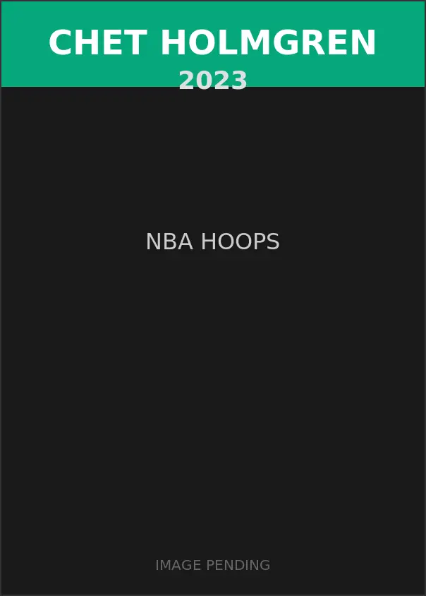 Chet Holmgren 2023 NBA Hoops Card