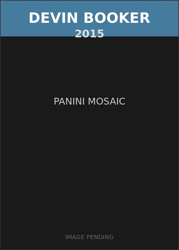 Devin Booker 2015 Panini Mosaic Card