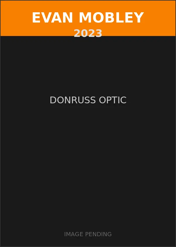 Evan Mobley 2023 Donruss Optic Card