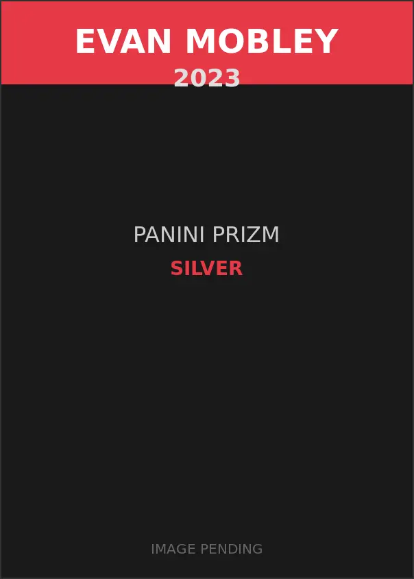 Evan Mobley 2023 Panini Prizm Silver Card