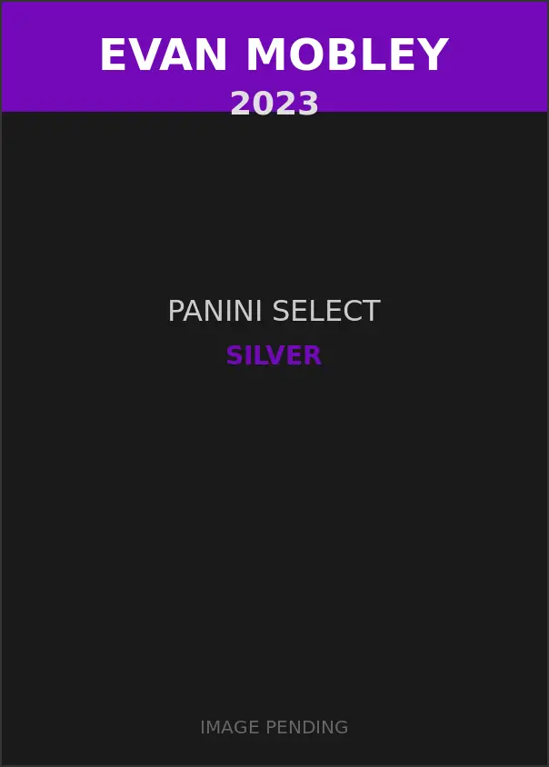 Evan Mobley 2023 Panini Select Silver Card