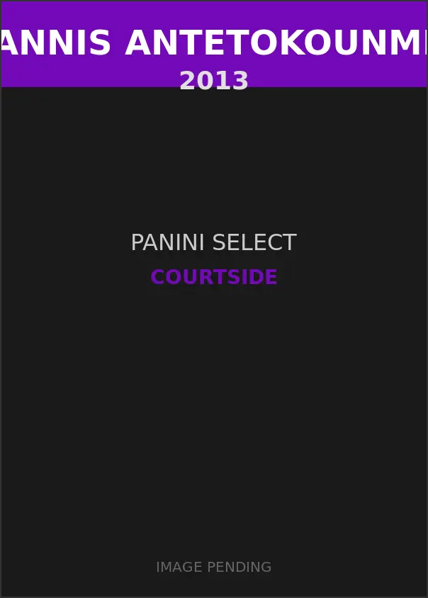 Giannis Antetokounmpo 2013 Panini Select Courtside Card
