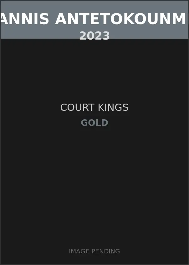 Giannis Antetokounmpo 2023 Court Kings Gold Card