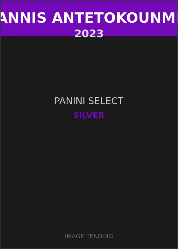 Giannis Antetokounmpo 2023 Panini Select Silver Card