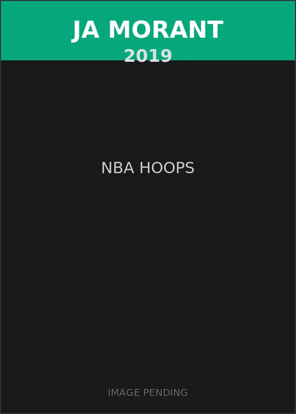 Ja Morant 2019 NBA Hoops Card