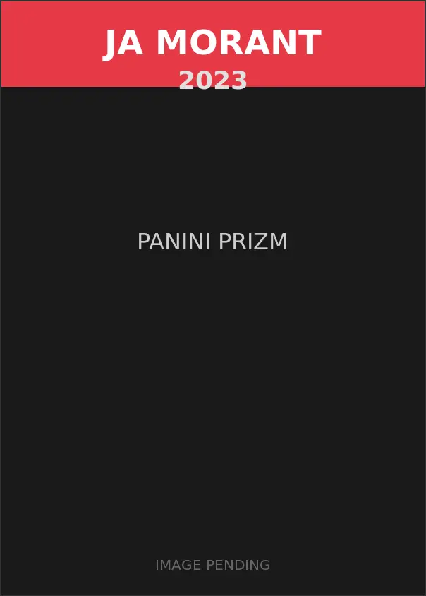 Ja Morant 2023 Panini Prizm Card