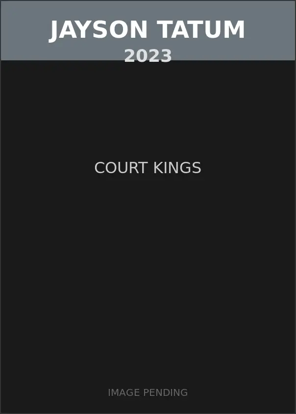 Jayson Tatum 2023 Court Kings Card