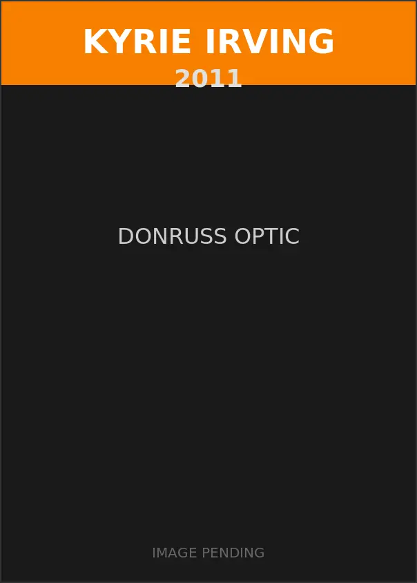 Kyrie Irving 2011 Donruss Optic Card