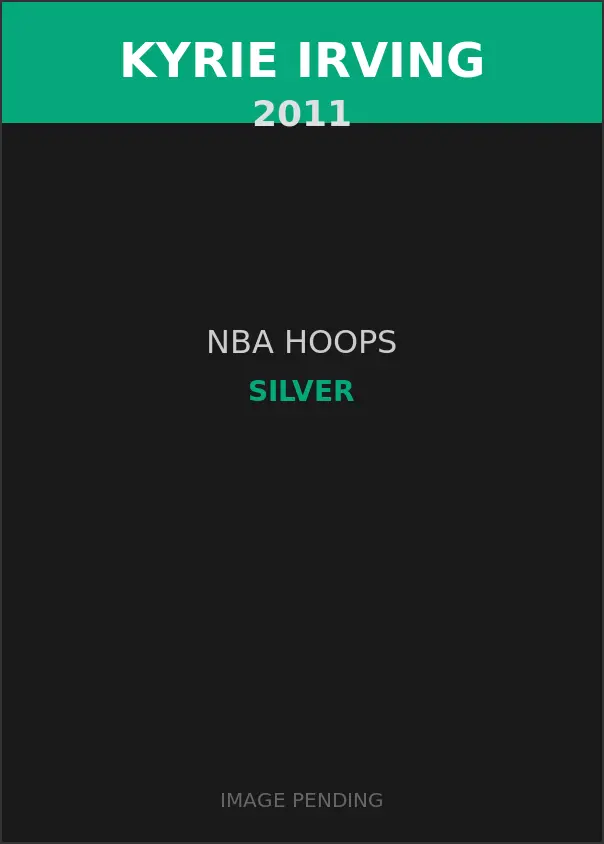 Kyrie Irving 2011 NBA Hoops Silver Card