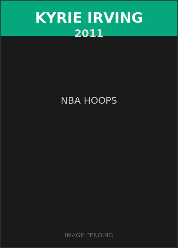 Kyrie Irving 2011 NBA Hoops Card
