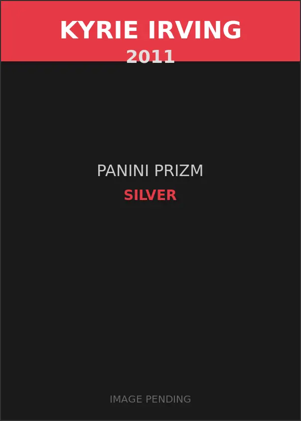 Kyrie Irving 2011 Panini Prizm Silver Card