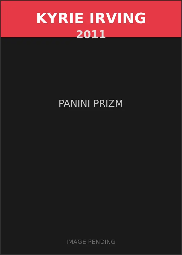 Kyrie Irving 2011 Panini Prizm Card