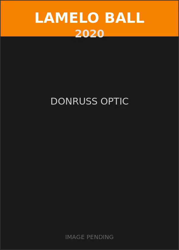 LaMelo Ball 2020 Donruss Optic Card