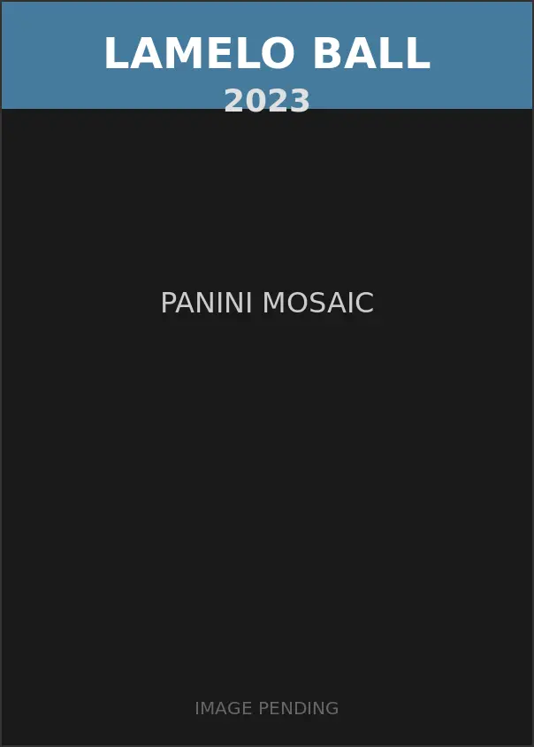 LaMelo Ball 2023 Panini Mosaic Card