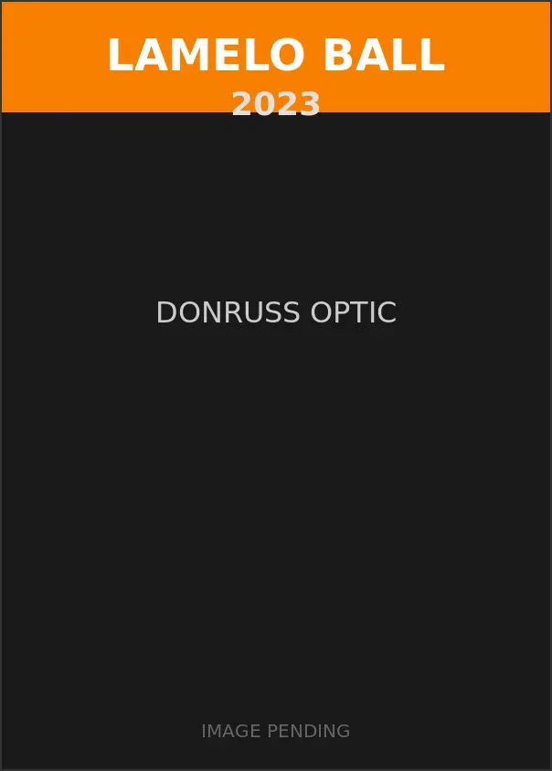 LaMelo Ball 2023 Donruss Optic Card