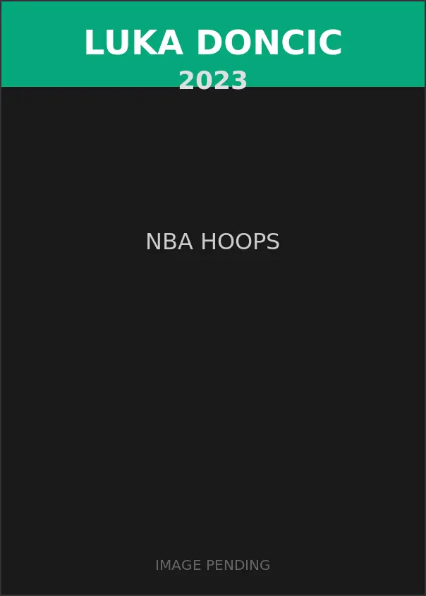 Luka Doncic 2023 NBA Hoops Card