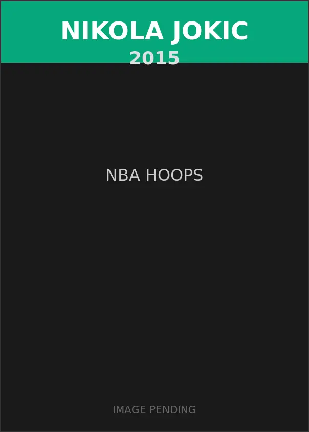 Nikola Jokic 2015 NBA Hoops Card