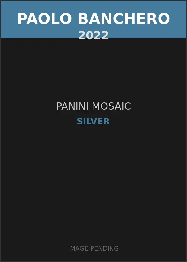 Paolo Banchero 2022 Panini Mosaic Silver Card