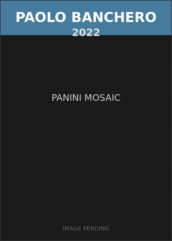 Paolo Banchero 2022 Panini Mosaic Card