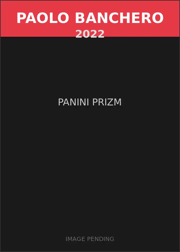 Paolo Banchero 2022 Panini Prizm Card