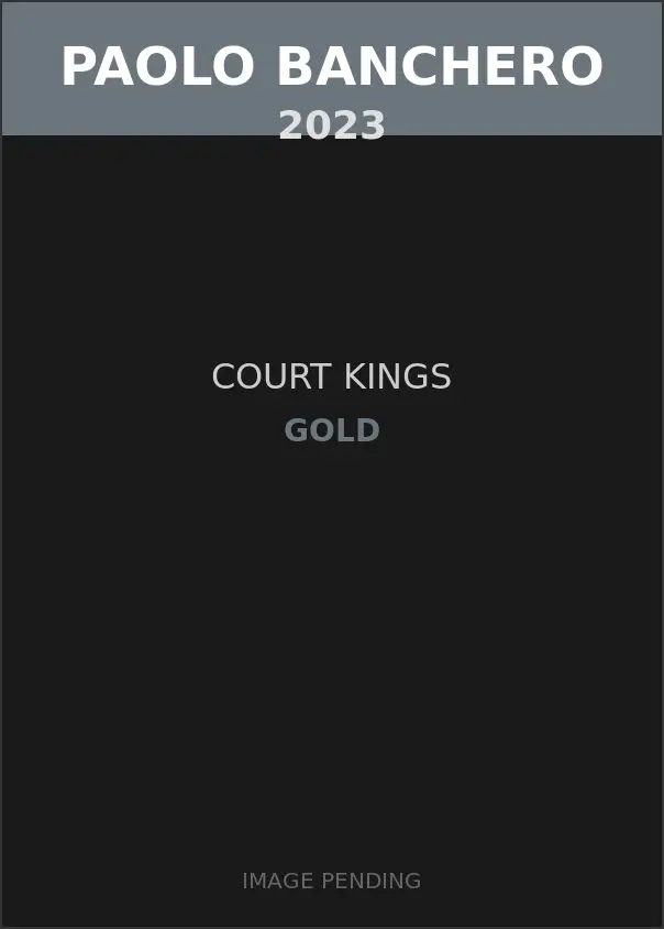 Paolo Banchero 2023 Court Kings Gold Card