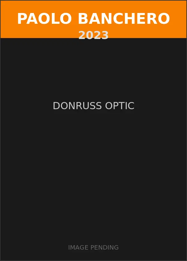 Paolo Banchero 2023 Donruss Optic Card