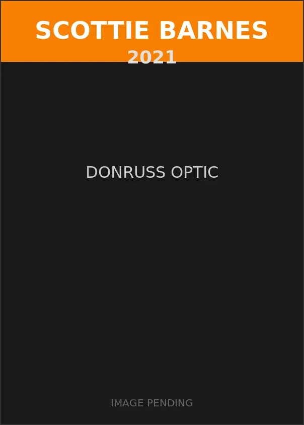 Scottie Barnes 2021 Donruss Optic Card