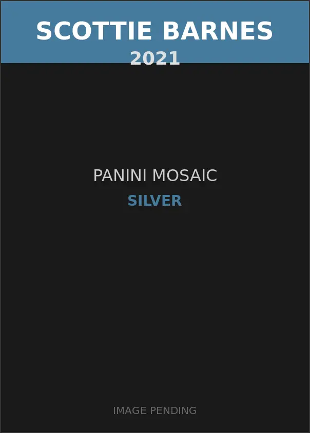 Scottie Barnes 2021 Panini Mosaic Silver Card