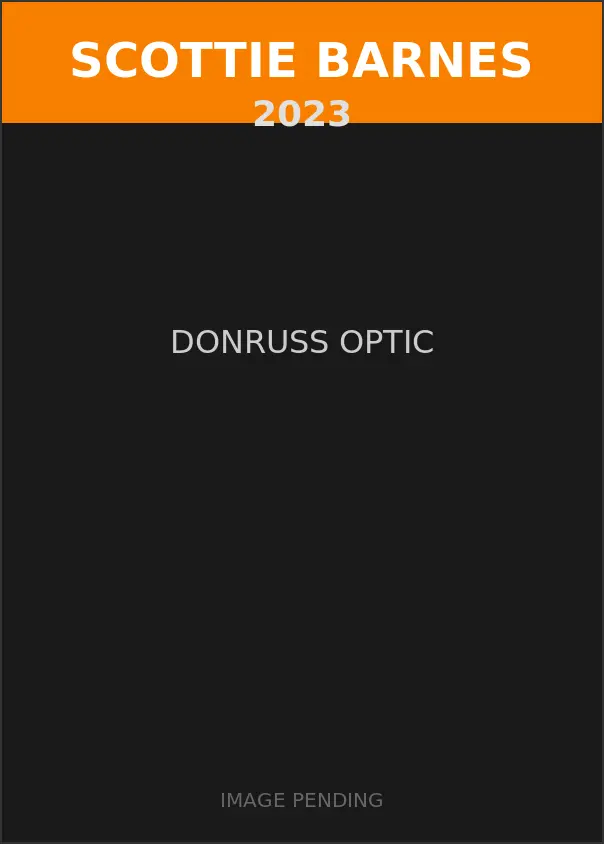 Scottie Barnes 2023 Donruss Optic Card