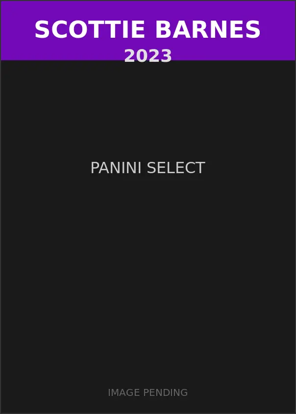 Scottie Barnes 2023 Panini Select Card