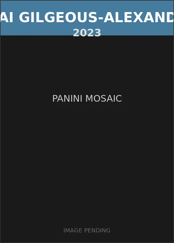 Shai Gilgeous-Alexander 2023 Panini Mosaic Card