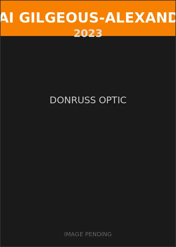 Shai Gilgeous-Alexander 2023 Donruss Optic Card