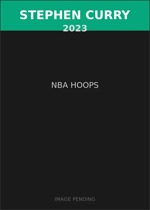 Stephen Curry 2023 NBA Hoops Card