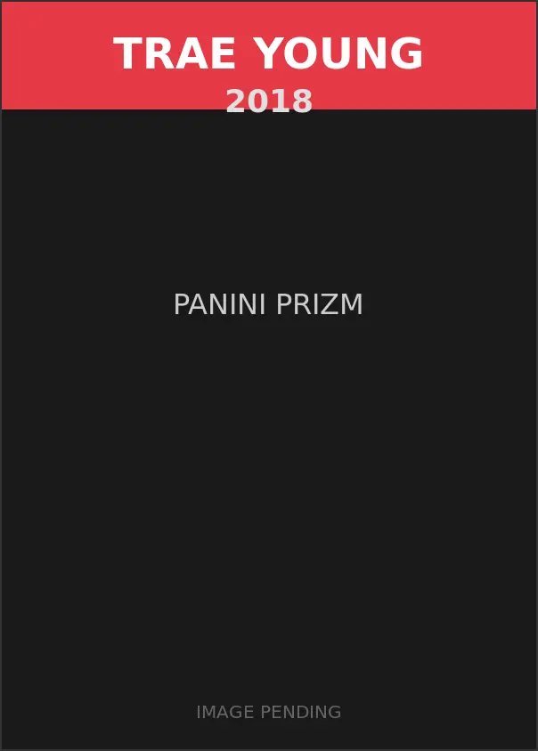 Trae Young 2018 Panini Prizm Card