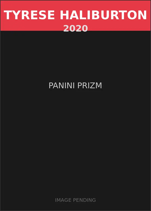 Tyrese Haliburton 2020 Panini Prizm Card