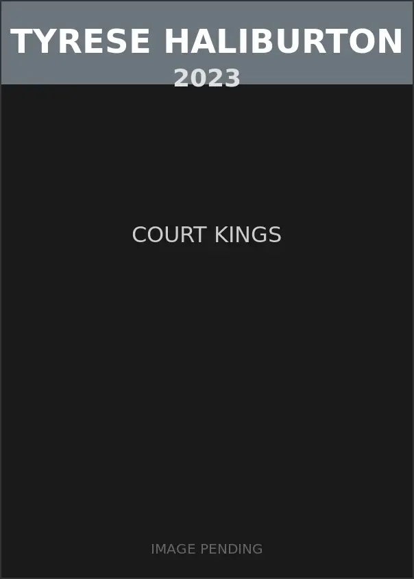 Tyrese Haliburton 2023 Court Kings Card