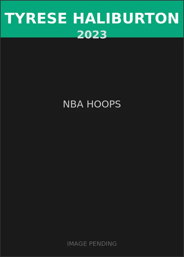 Tyrese Haliburton 2023 NBA Hoops Card