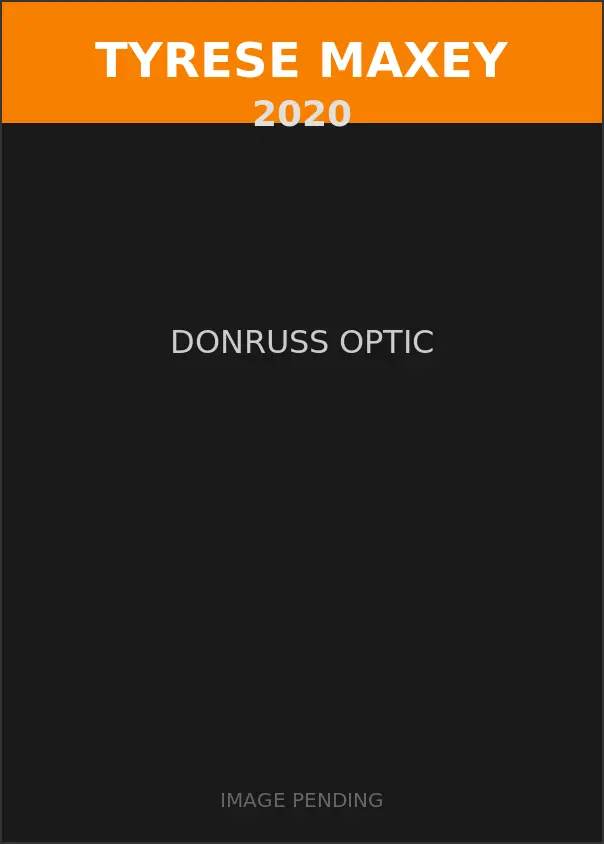 Tyrese Maxey 2020 Donruss Optic Card