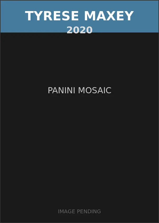 Tyrese Maxey 2020 Panini Mosaic Card