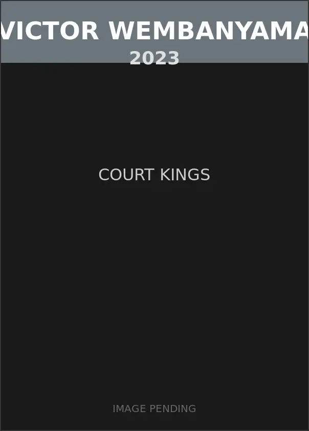 Victor Wembanyama 2023 Court Kings Card