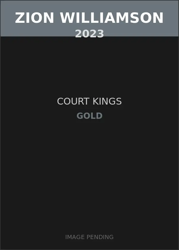 Zion Williamson 2023 Court Kings Gold Card